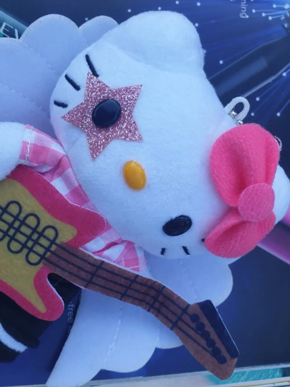 Hello Kitty Plush Fashion Key Chain Keyring Handbag Charm Women Accessory Gift